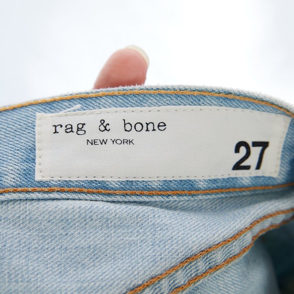 rag & bone Raw Hem Jean Shorts Women's Size 27 - Picture 4 of 5